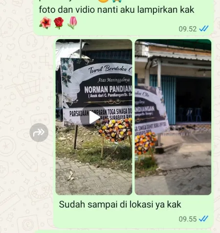 Pengiriman Karangan Bunga Sangiang Jaya