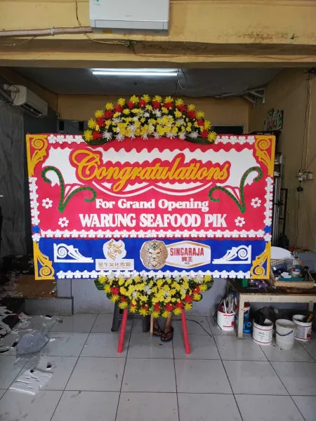 Papan Bunga Ucapan Selamat Sangiang Jaya