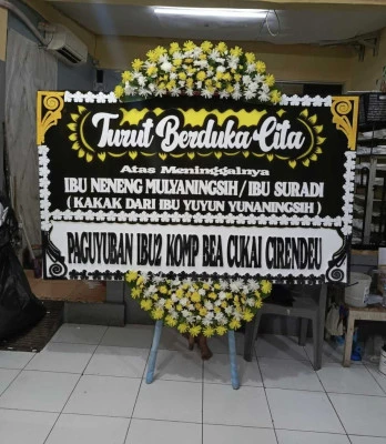 Papan Bunga di Sangiang Jaya